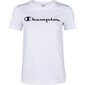 Marškinėliai moterims Champion Legacy Crewneck 113223WW001, balti kaina ir informacija | Marškinėliai moterims | pigu.lt