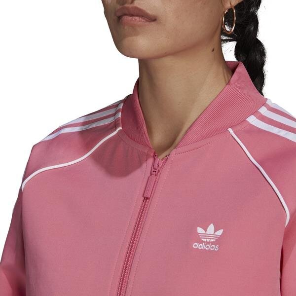 Džemperis moterims Adidas Originals Tracktop H34591, rožinis kaina ir informacija | Džemperiai moterims | pigu.lt