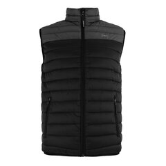 JACKET MONOTOX INSULATOR V BLACK/GRAPH MX20040 цена и информация | Мужские жилетки | pigu.lt