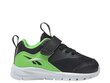 Sportiniai bateliai vaikams Reebok Rush Runner GW0009, juodi kaina ir informacija | Sportiniai batai vaikams | pigu.lt