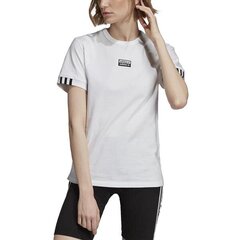 Marškinėliai moterims adidas originals w t shirt ed5844, balti kaina ir informacija | Marškinėliai moterims | pigu.lt