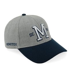 CAP MONOTOX COLLEGE M CP GREY/NAVY MX20991 цена и информация | Женские шапки | pigu.lt