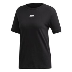 Marškinėliai moterims Adidas Originals ED5842, juodi kaina ir informacija | Marškinėliai moterims | pigu.lt