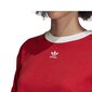 Marškinėliai moterims Adidas Originals FM3258, raudoni kaina ir informacija | Marškinėliai moterims | pigu.lt