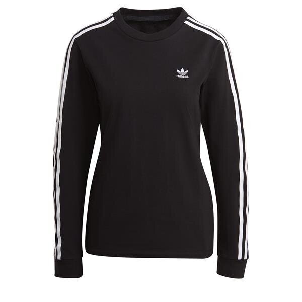 Džemperis moterims Adidas Originals 3str Longsleeve GN2911, juodas kaina ir informacija | Džemperiai moterims | pigu.lt