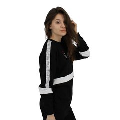 HOODIE FILA JACKI TAPED CREW SWEAT W 683282E09 цена и информация | Женские толстовки | pigu.lt