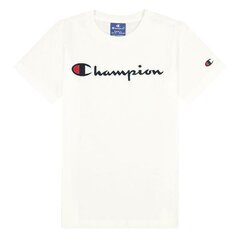 T-SHIRT CHAMPION ROCHESTER CREWNECK T-SHIRT 305770WW001 цена и информация | Рубашки для мальчиков | pigu.lt