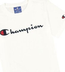 T-SHIRT CHAMPION ROCHESTER CREWNECK T-SHIRT 305770WW001 цена и информация | Рубашки для мальчиков | pigu.lt