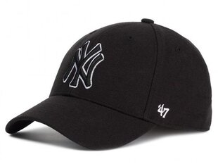 Kepurė su snapeliu vyrams 47 Brand New York Yankees BMVPSP17WBPBK kaina ir informacija | Vyriški šalikai, kepurės, pirštinės | pigu.lt