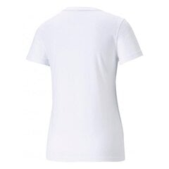 Marškinėliai moterims Puma 58689002, balti kaina ir informacija | Marškinėliai moterims | pigu.lt