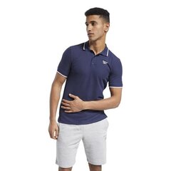 Marškinėliai vyrams Reebok FU3095, mėlyni kaina ir informacija | Vyriški marškinėliai | pigu.lt