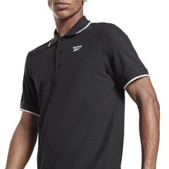 Marškinėliai vyrams Reebok FP9173, juodi kaina ir informacija | Vyriški marškinėliai | pigu.lt