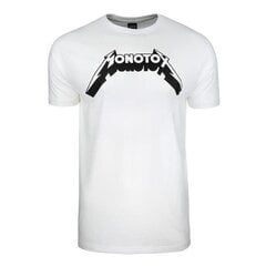 Marškinėliai vyrams Monotox MX21008, balti kaina ir informacija | Vyriški marškinėliai | pigu.lt