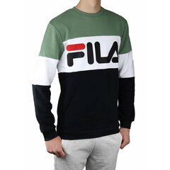 HOODIE FILA STRAIGHT BLOCKED CREW 688050A437 цена и информация | Мужские толстовки | pigu.lt