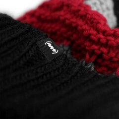 WINTER HAT MONOTOX GUC BLACK/GREEN/RED MX20069 цена и информация | Женские шапки | pigu.lt