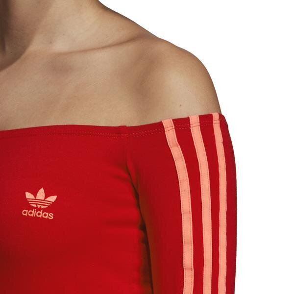 Suknelė moterims Adidas Originals, raudona цена и информация | Suknelės | pigu.lt