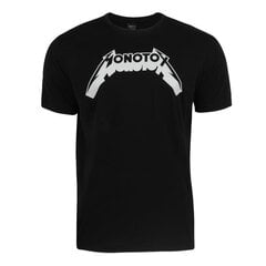 Marškinėliai vyrams Monotox MX21007, juodi kaina ir informacija | Vyriški marškinėliai | pigu.lt