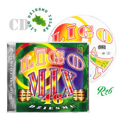 CD 46 Līgo Dziesmu Mix - 46 populiarių latvių dainų, skirtų Mix Līgo šventei kaina ir informacija | Vinilinės plokštelės, CD, DVD | pigu.lt