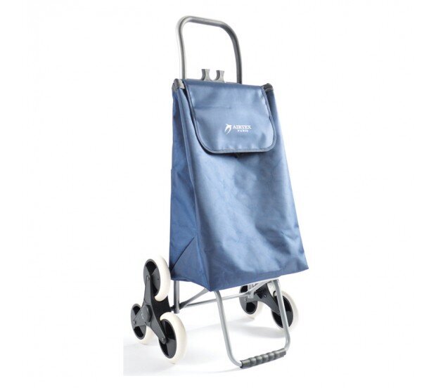 Airtex 036 kelioninis vežimėlis, 52 L, pilkos spalvos kaina ir informacija | Lagaminai, kelioniniai krepšiai | pigu.lt