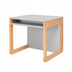 Универсальный стульчик со столиком для детей Skiddou Møb, серый цвет цена и информация | Стульчики для кормления | pigu.lt