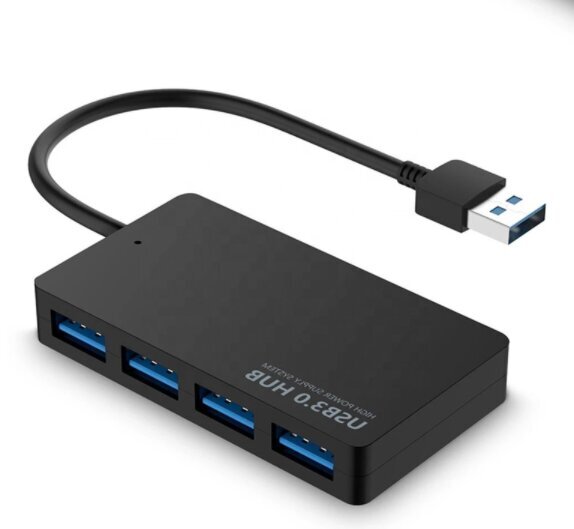 Zenware Splitter 4xUSB 3.0 kaina ir informacija | Adapteriai, USB šakotuvai | pigu.lt