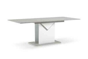Раздвижной обеденный стол BSL Concept Melani, 140/180x80x75 см, белый цвет цена и информация | Кухонные и обеденные столы | pigu.lt
