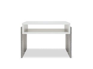 Журнальный столик BSL Concept Zoie, 60x60x45 см, белый цена и информация | Журнальные столы | pigu.lt