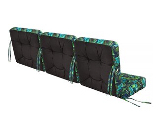 3-jų pagalvių komplektas Hobbygarden Venus 3D 180 cm, žalias kaina ir informacija | Pagalvės, užvalkalai, apsaugos | pigu.lt
