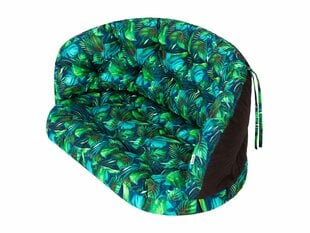3-jų pagalvių komplektas Hobbygarden Amanda Prestige 1+2 3D, žalias kaina ir informacija | Pagalvės, užvalkalai, apsaugos | pigu.lt