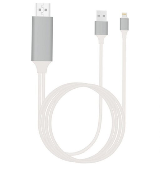 Adapteris Lightning HDMI FHD USB kabelis iPhone iPad kaina ir informacija | Adapteriai, USB šakotuvai | pigu.lt