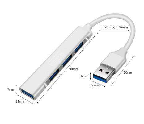 Zenwire 11260883485 kaina ir informacija | Adapteriai, USB šakotuvai | pigu.lt