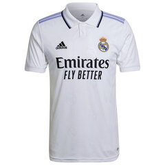 Marškinėliai vyrams Adidas Real Madrid Home JSY M, balti цена и информация | Мужские футболки | pigu.lt