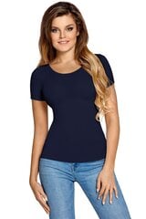 Marškinėliai moterims Carla, mėlyni kaina ir informacija | Marškinėliai moterims | pigu.lt