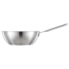Fiskars wok keptuvė All Steel Pure, 28 m kaina ir informacija | Keptuvės | pigu.lt
