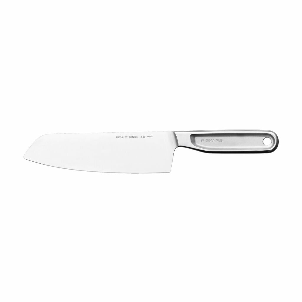 Fiskars santoku peilis All Steel, 17 cm kaina ir informacija | Peiliai ir jų priedai | pigu.lt