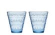 Iittala 2-jų stiklinių komplektas Kastehelmi, 300 ml kaina ir informacija | Taurės, puodeliai, ąsočiai | pigu.lt