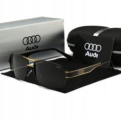 Poliarizuoti akiniai nuo saulės vyrams su Audi logotipu цена и информация | Солнцезащитные очки для мужчин | pigu.lt