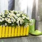 Dėžė gėlėms „Landhaus“ su automatine laistymo sistema, 75x20x16,5 cm, kantri stiliaus, violetinė-raudona цена и информация | Loveliai | pigu.lt