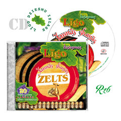 CD Populiarių latvių Ligo dainų rinkinys - Ligo Zelts kaina ir informacija | Vinilinės plokštelės, CD, DVD | pigu.lt