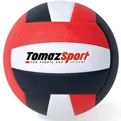 Волейбольный мяч Tomaz Sport Черный-Красный цена и информация | Волейбольные мячи | pigu.lt