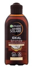 Kūno aliejus Garnier Ambre Solaire Ideal Bronze Body Oil, 200 ml kaina ir informacija | Kūno kremai, losjonai | pigu.lt