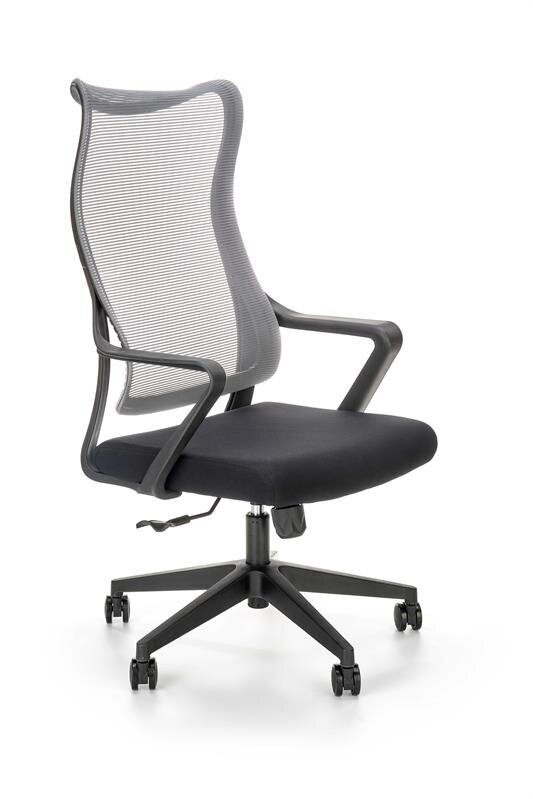Biuro kėdė Halmar Loreto, pilka kaina ir informacija | Biuro kėdės | pigu.lt