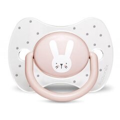 Silikoninis čiulptukas Suavinex Hygge Baby, 18+ mėn., Rabbit Pink kaina ir informacija | Čiulptukai | pigu.lt
