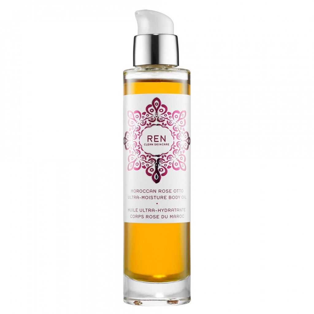 Drėkinamasis kūno aliejus Ren Moroccan Rose Otto Ultra 100 ml kaina ir informacija | Kūno kremai, losjonai | pigu.lt