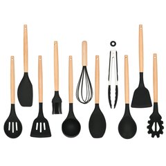 Virtuvės įrankių rinkinys, 11 dalių kaina ir informacija | Virtuvės įrankiai | pigu.lt