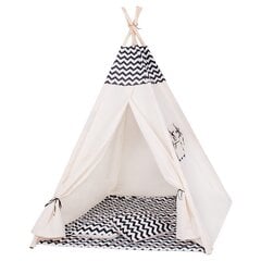 Детская индийская палатка с подушками Springos, 160x120x100 см цена и информация | Детские игровые домики | pigu.lt