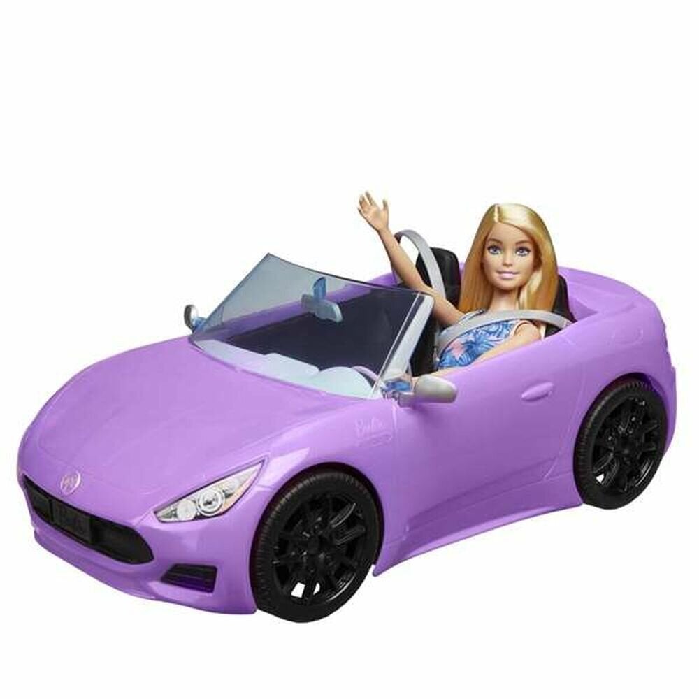 Lėlė Barbie And Her Purple Convertible цена и информация | Žaislai mergaitėms | pigu.lt