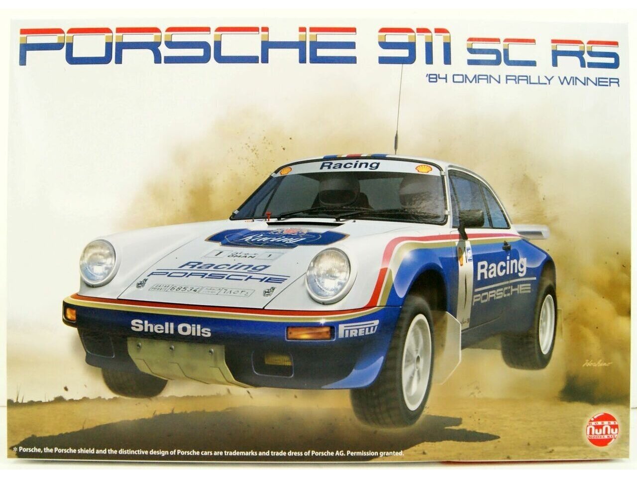 Surenkamas modelis Porsche 911 SC / RS 1984 Oman Rally Winner NuNu, 24011 kaina ir informacija | Konstruktoriai ir kaladėlės | pigu.lt