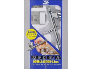 Аерограф Mr.Hobby, Mr. Procon Boy Double Action 0.3mm, PS-274 цена и информация | Принадлежности для рисования, лепки | pigu.lt