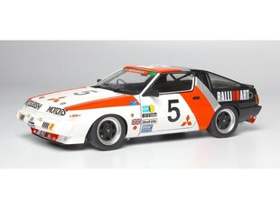 Сборная пластиковая модель NuNu - Mitsubishi Starion Gr.A 1985 Inter TEC in Fuji Speedway, 1/24, 24031 цена и информация | Конструкторы и кубики | pigu.lt